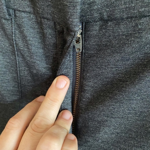 KIT and Ace Womans Size 10 Grey High Rise Tencel Cashmere Ankle Trousers - Picture 6 of 14